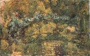 Claude Monet The Foothridge over the Water-Lily Pond France oil painting reproduction